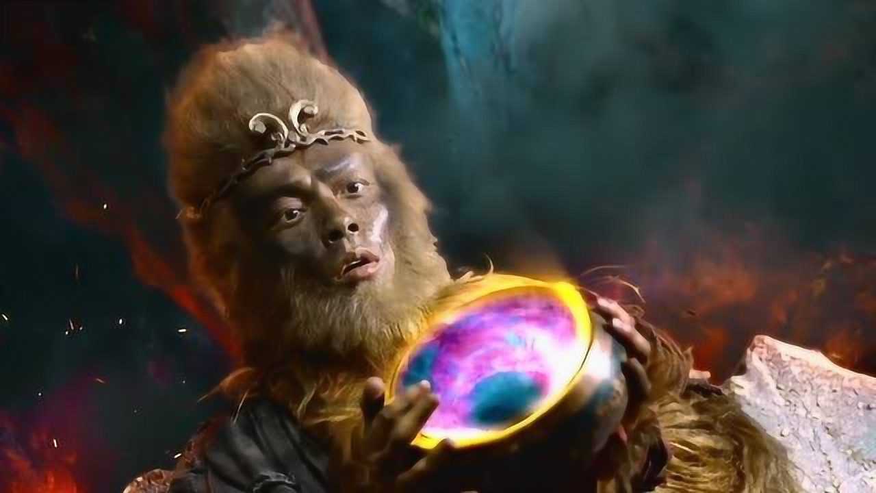 大神猴六耳猕猴封圣孙悟空被困弱水河被救出后与魔女相恋