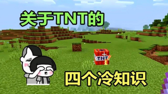 我的世界:关于TNT你知道多少?TNT能破坏周围方块,在水里却不会