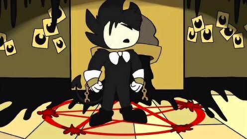 班迪动画:班迪自己做了一个全新的墨水机器,是不是很厉害啊?