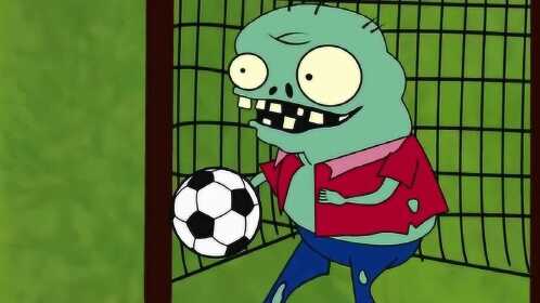 植物大战僵尸:足球比赛 小僵尸完败