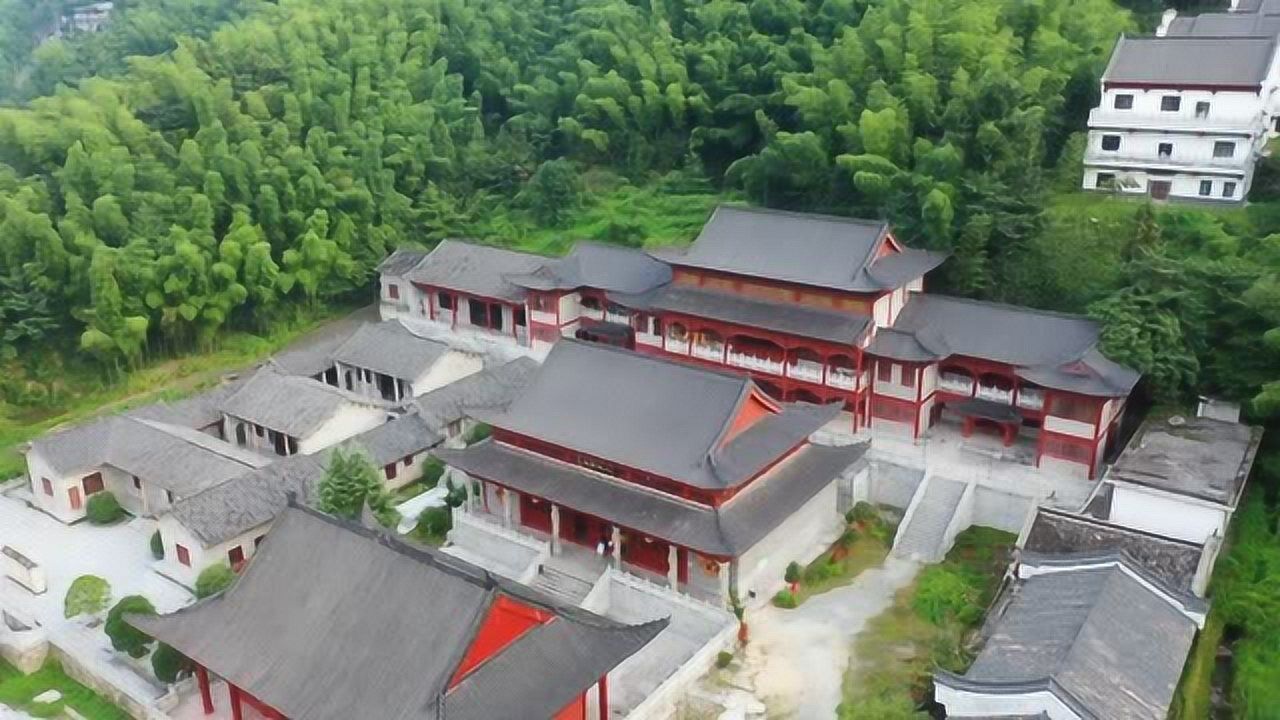 航拍南岳"四绝"之一方广寺,免费景区中的"世外桃源"