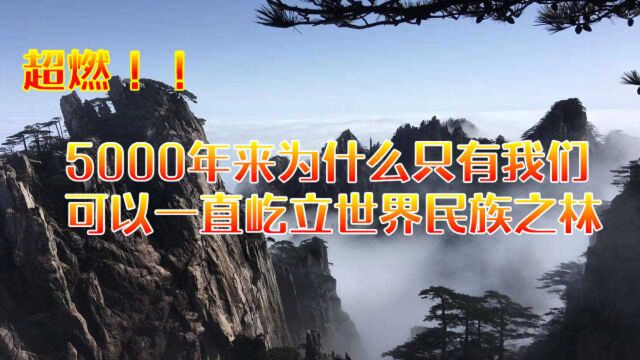 超燃!5000年来为什么我们可以一直屹立在世界民族之林