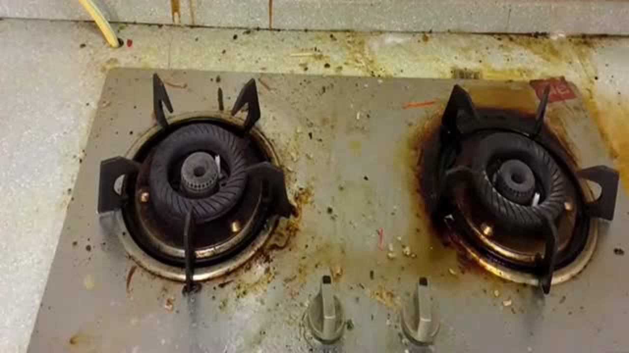 不管厨房灶台多脏多油这样做立马干净如新方法一学就会