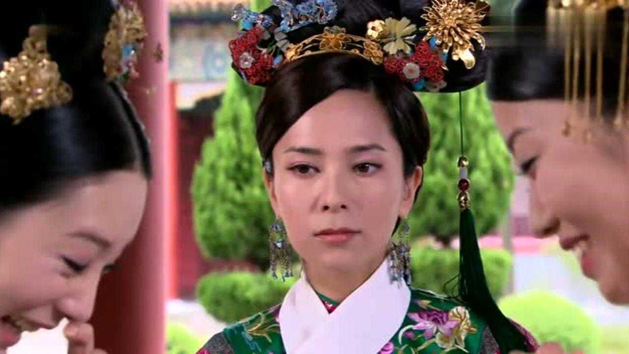 宫锁心玉这在清朝僖嫔要长发才能好看现代人都越短越时髦