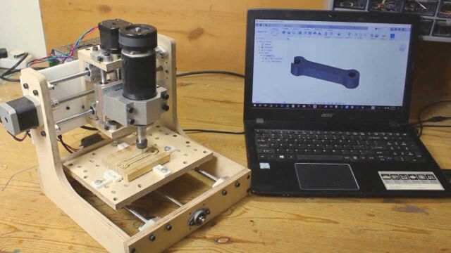手工打造的CNC雕刻机,没想到还挺给力!