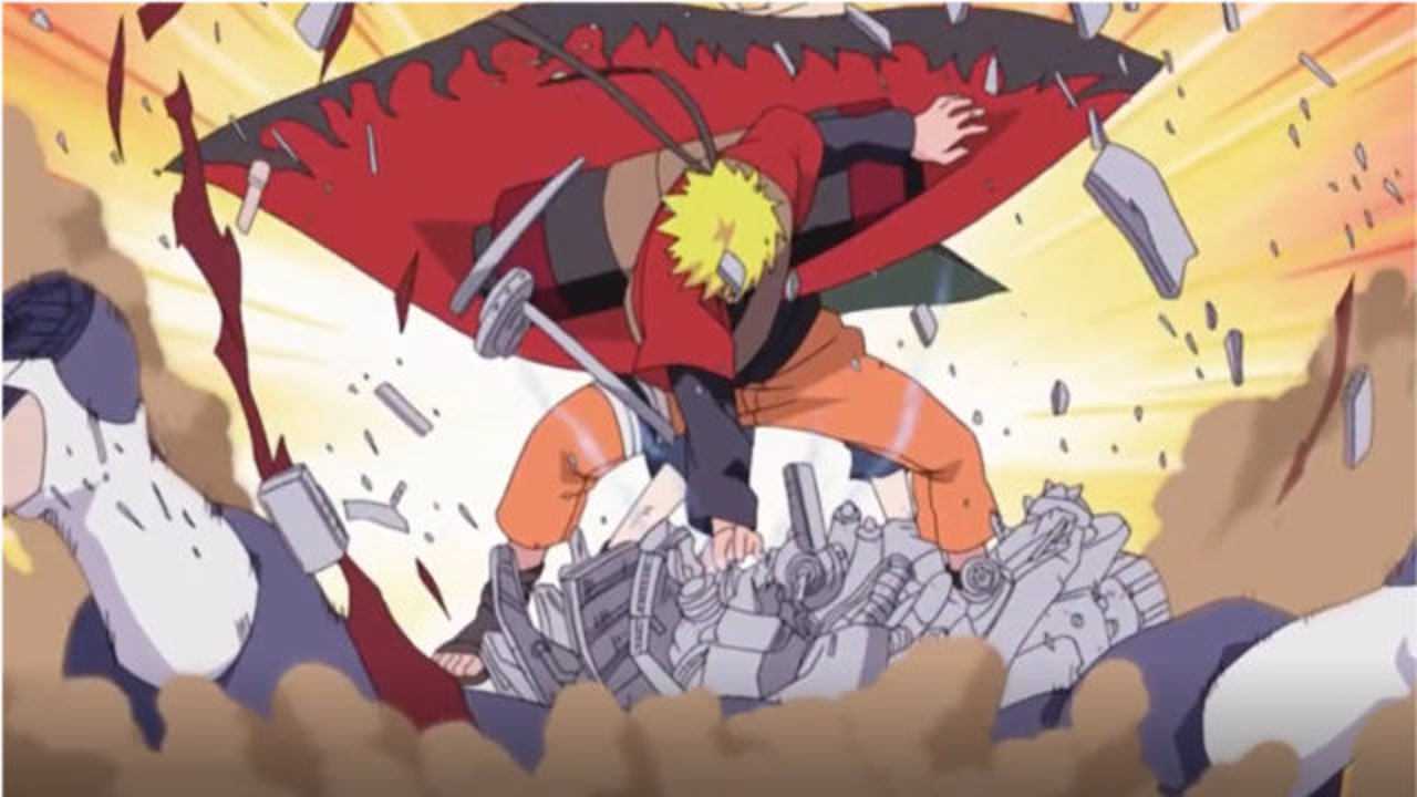 鸣人妙木山修行归来对决佩恩成为全村人的希望