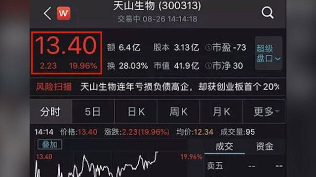 连拉三个20%涨停,巨亏的创业板\