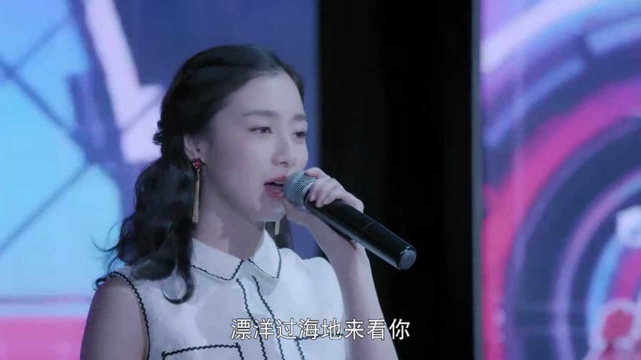 唐果果参加选秀一首漂洋过海来看你感动全场听哭了