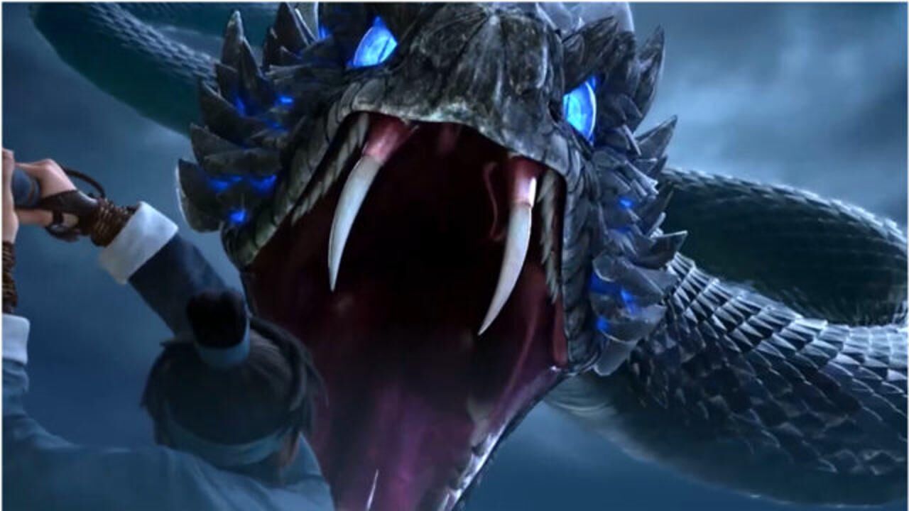 白蛇缘起蛇族刺杀许宣关键时刻小白出手显出蛇的原型