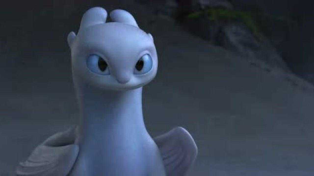 驯龙高手3无牙仔遇见小白龙这么可爱是吃的可爱多长大的吗