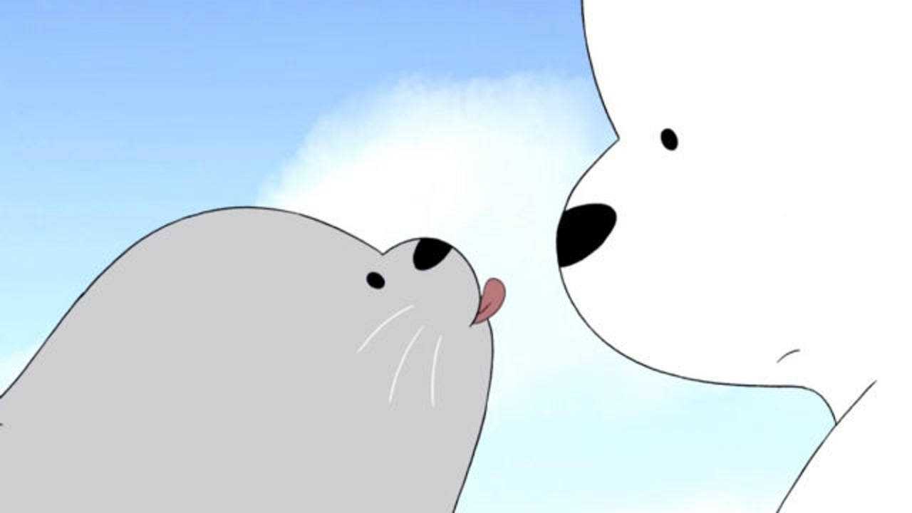 咱们裸熊:又是这个海边!白熊送走了海豹和螃蟹!