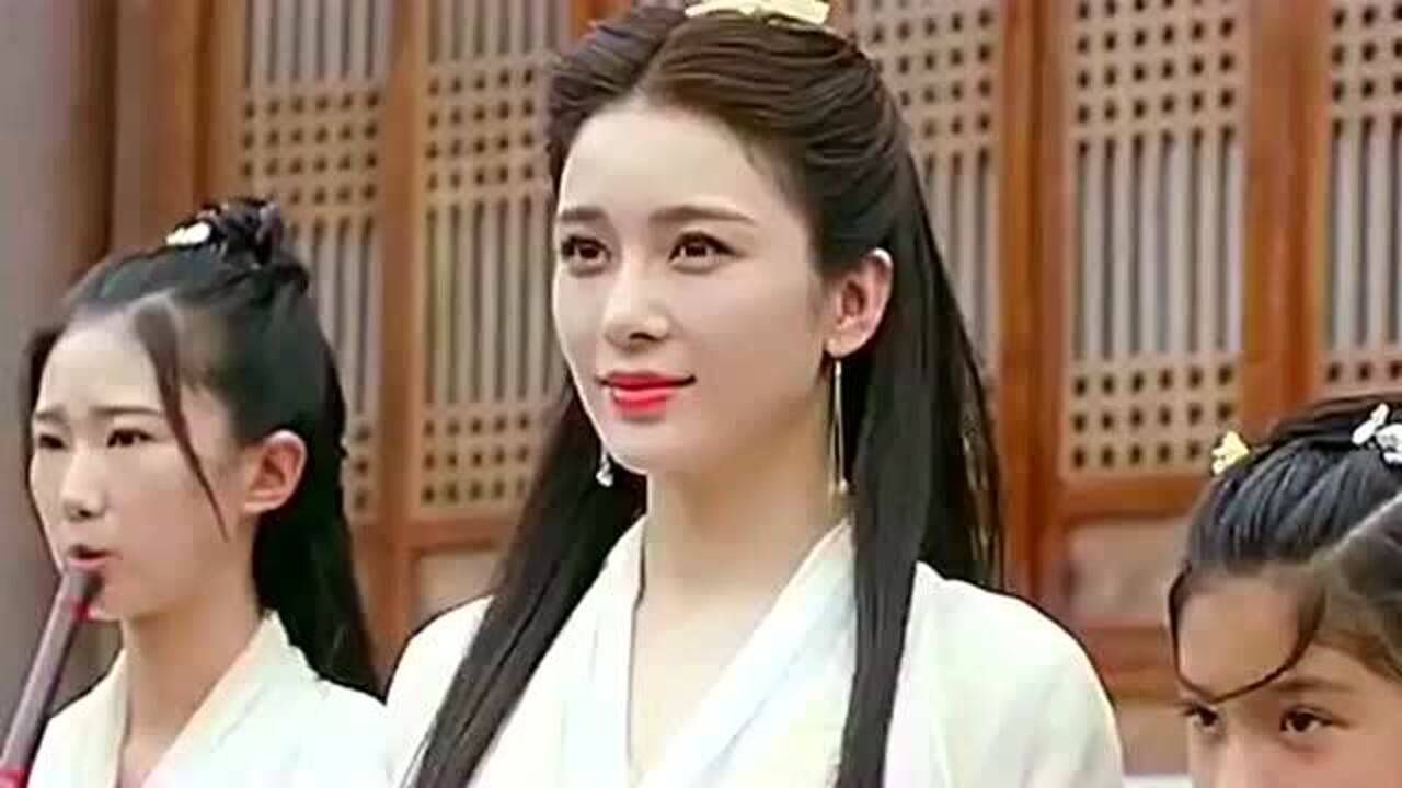 古装扮相的赵韩樱子就是眼前一亮的感觉