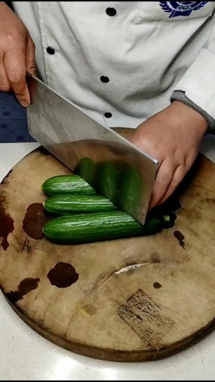 乳瓜也可以这样切