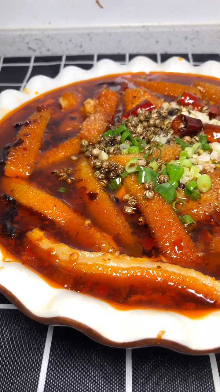 水煮牛肚这样做麻辣鲜香太好吃了