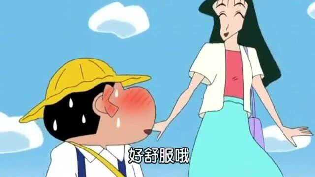 蜡笔小新:娜娜子要送小新去幼稚园,目标是牵手手哦