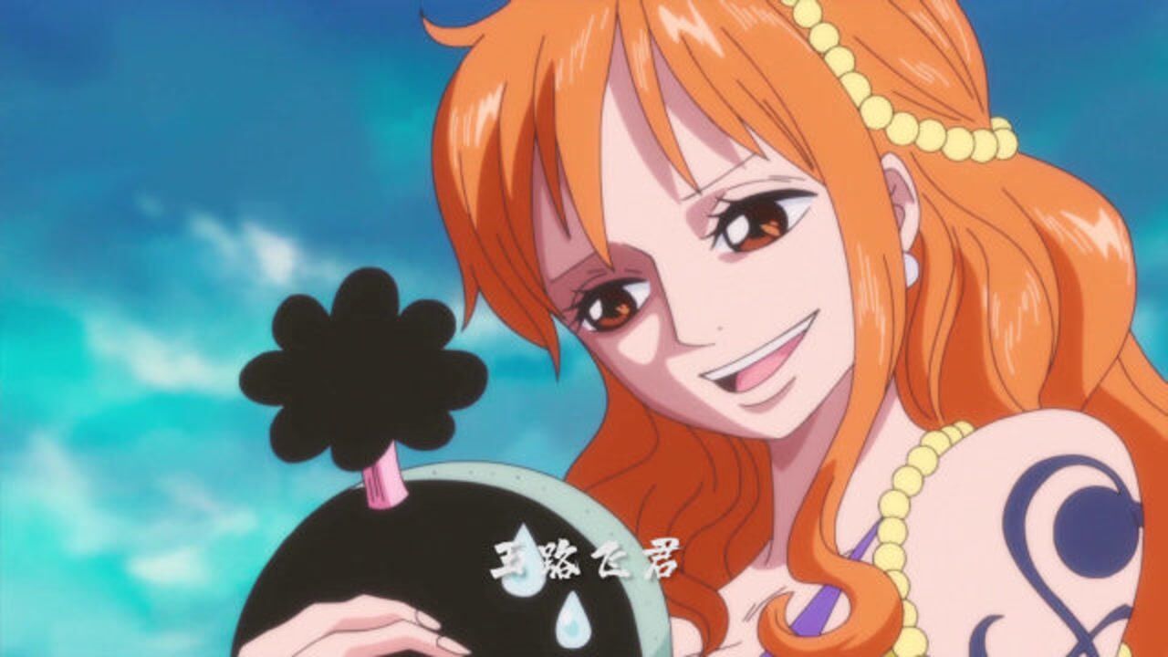 桃之助也有被娜美反杀的一次