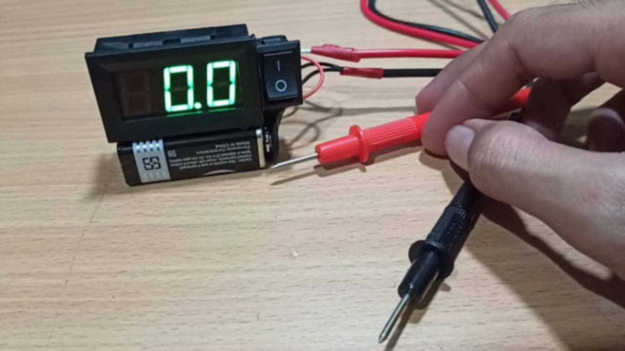 diy如何自制制作一个数字电压表