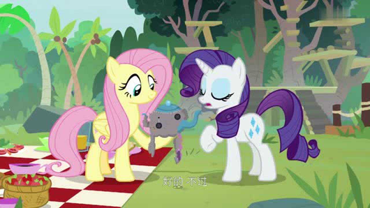 小马宝莉:珍奇要去参加时装周,希望柔柔能帮她看店