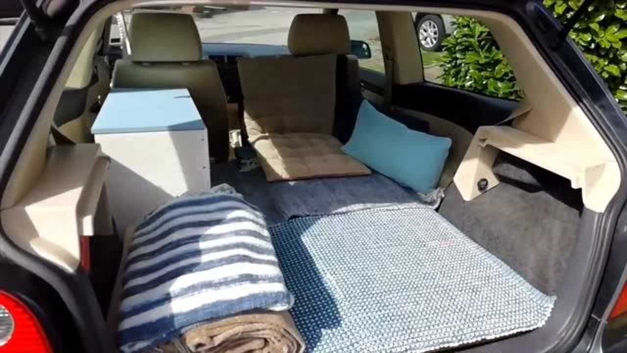 只要敢diy几乎所有的车型都可以改装床车分享大众polo改装经验