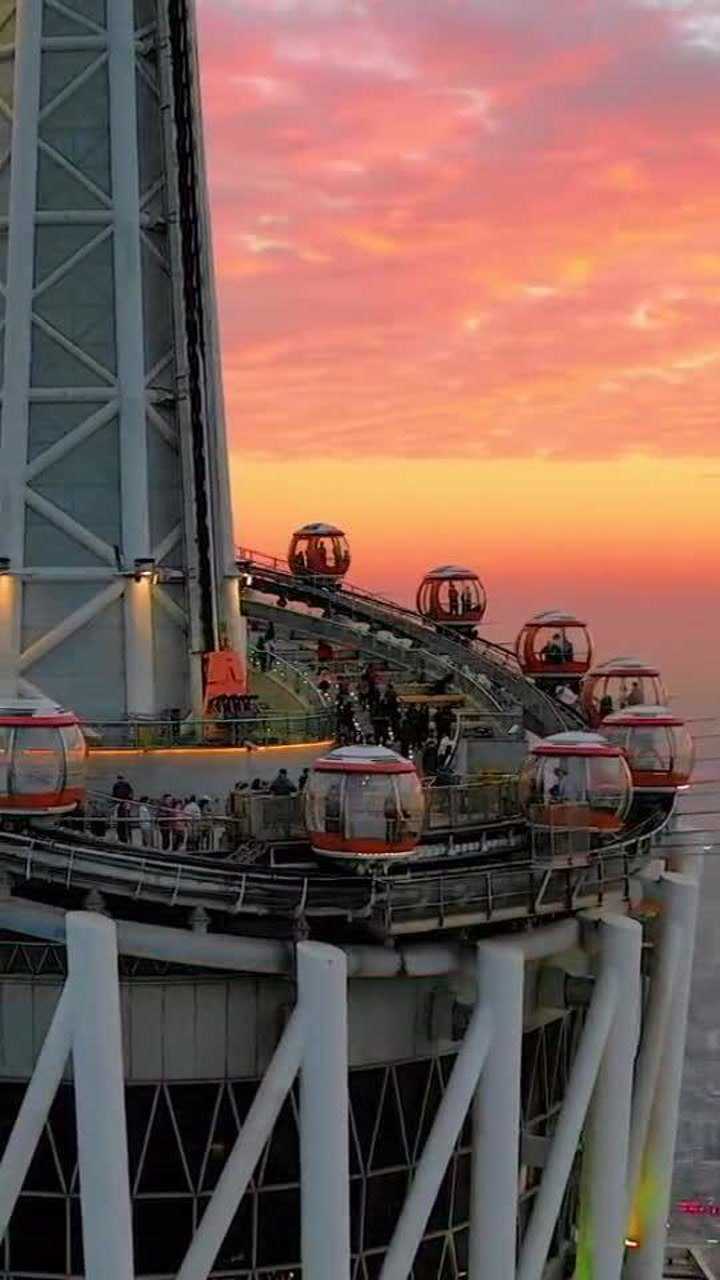 号称中国花园城市两百米的高空观光车你知道是哪吗