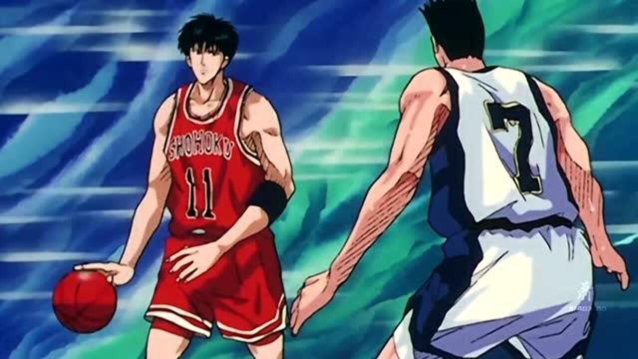 仙道彰vs流川枫,陵南王牌与湘北王牌的较量_腾讯视频