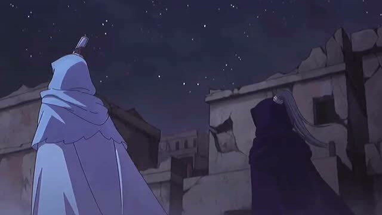 天官赐福:半月国师出场,精致的五官惊艳到了