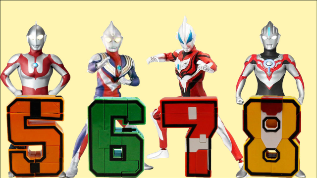 初代迪迦捷德欧布奥特曼,带来数字变形玩具