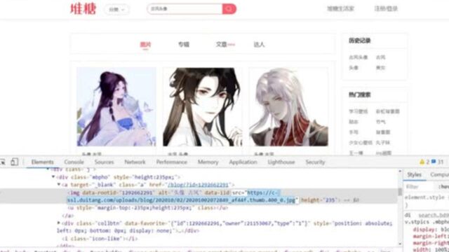 Python爬虫入门教程:爬取堆糖网图片,看完就会!