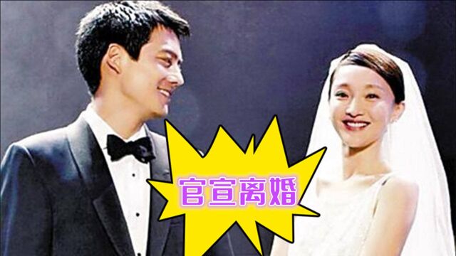 周迅官宣离婚!与高圣远6年婚姻终结,是平时同框和互动少?