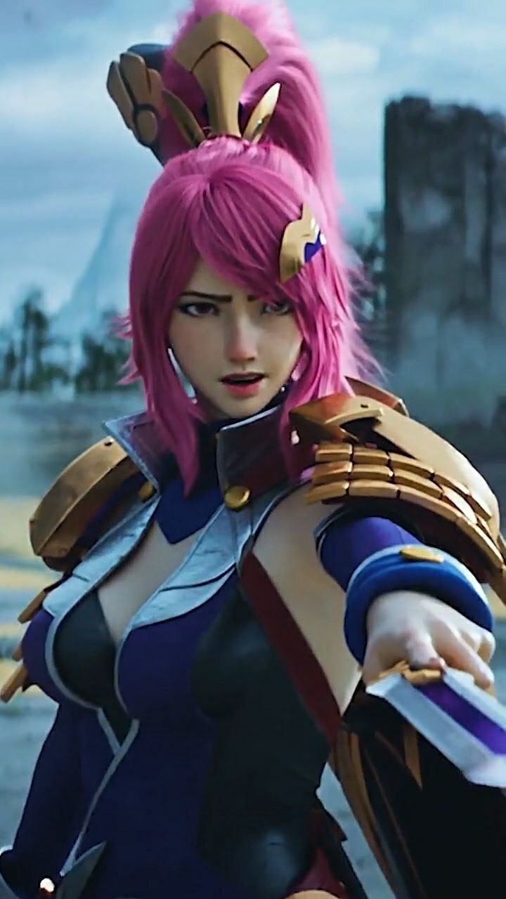 王者荣耀之花木兰高清动态壁纸,谁说女子不如男