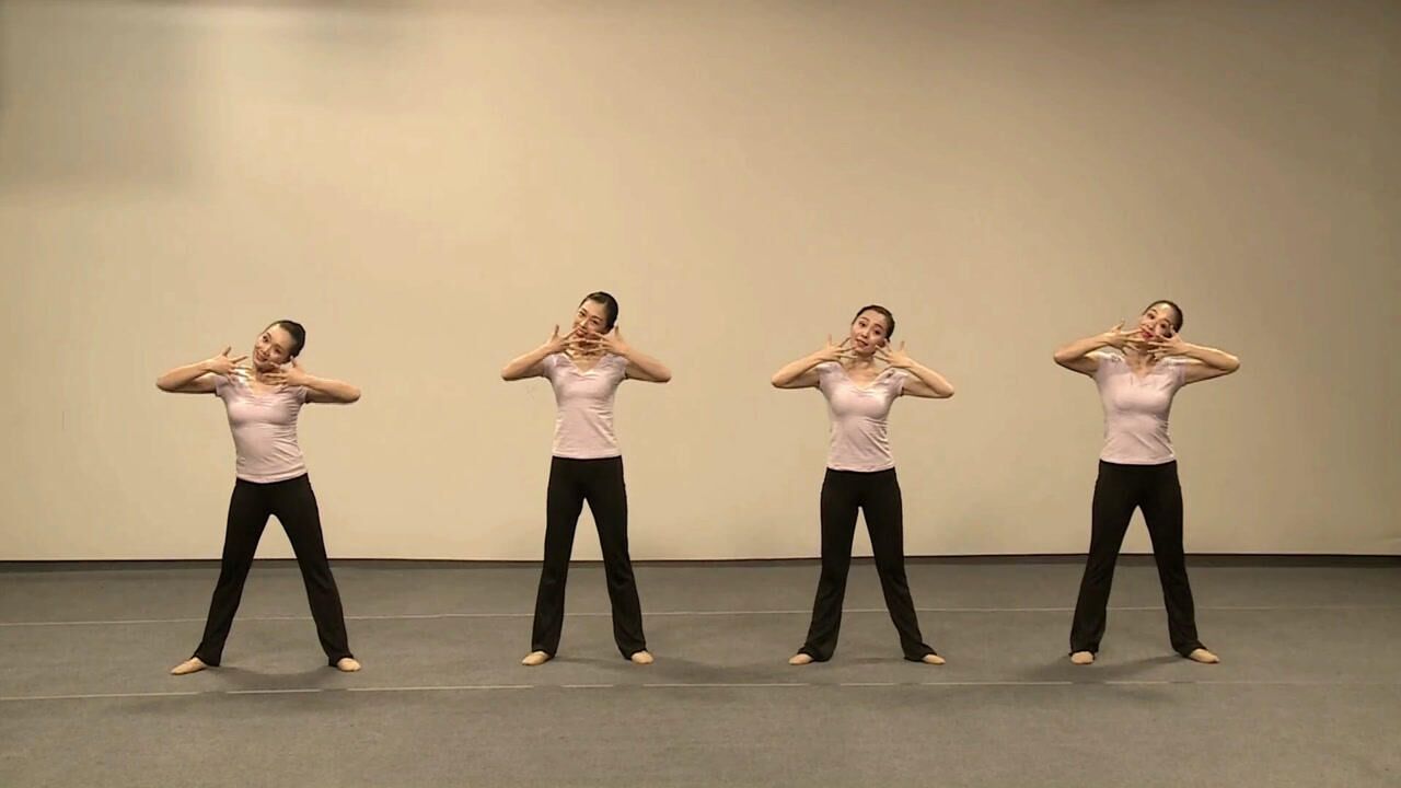 中国舞蹈家协会舞蹈考级第三级一只小鸟叫喳喳舞蹈教学舞蹈考级舞蹈家