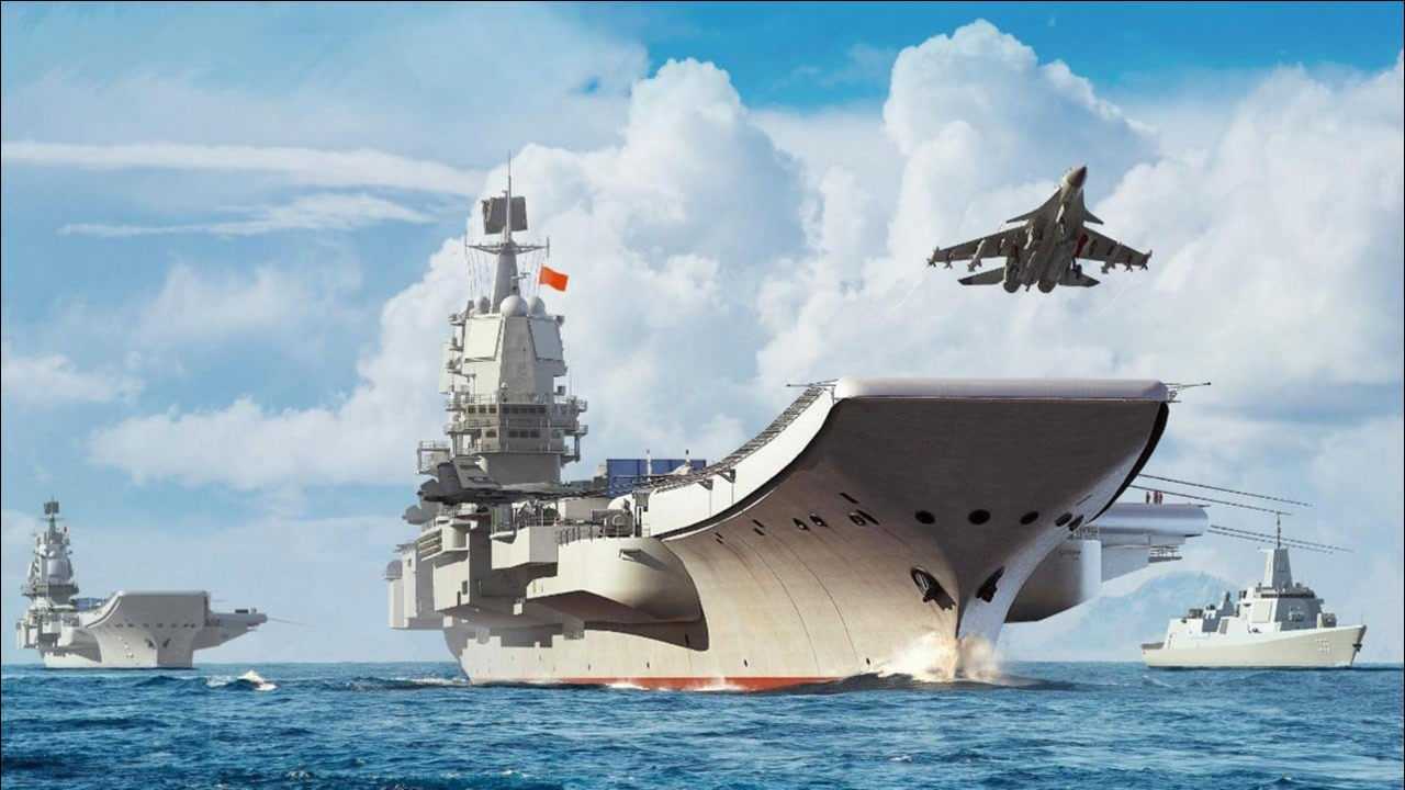 双航母协同作战,打击范围扩大至2000海里,浅蓝迈向深蓝