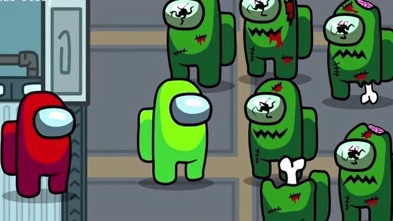 among us我们之中太空狼人杀游戏 好厉害的小红