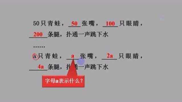 七年级数学上册3.1字母表示数