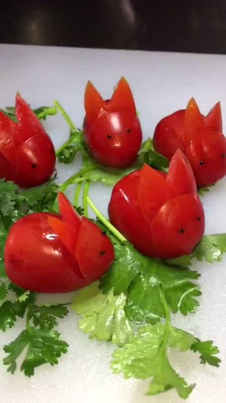 正宗家常版番茄小兔子的做法