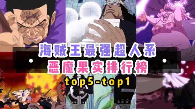 海贼王 top5top1来咯