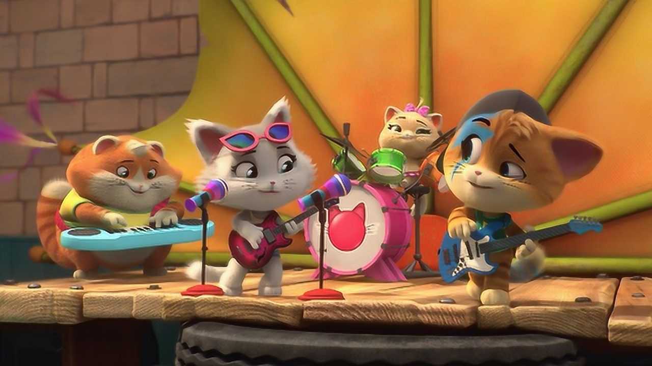 四喜猫儿歌《塔塔和丛丛》_腾讯视频