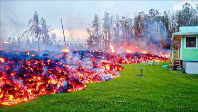 实拍火山全面大爆发,场面太震撼了!