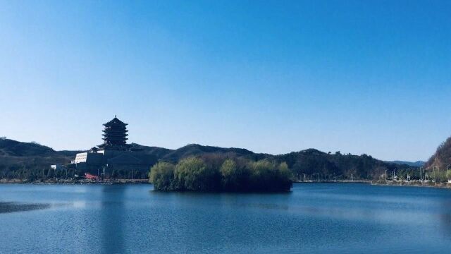 十堰武当山太极湖风景区,风景真好,可惜关键时刻手机没电了