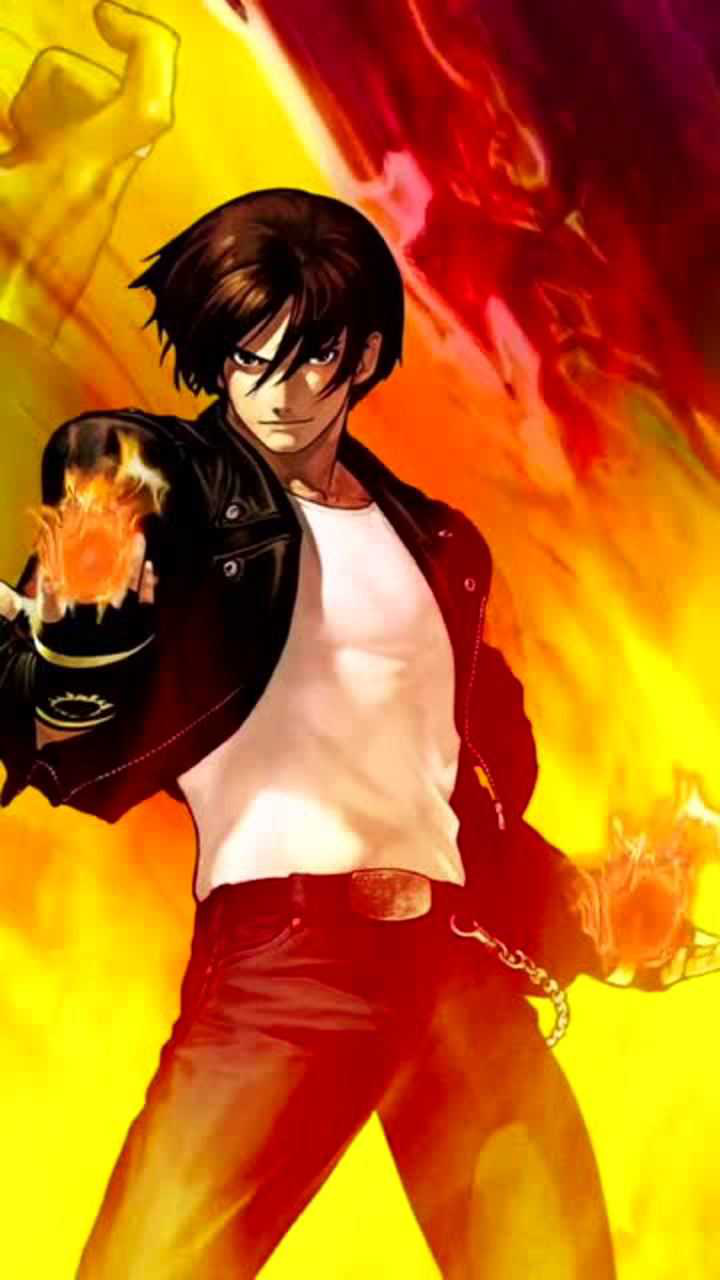 拳皇火神喜欢可以做壁纸哦