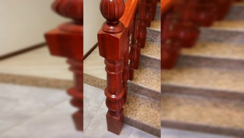 红橡木实木楼梯扶手，有喜欢的吗？
