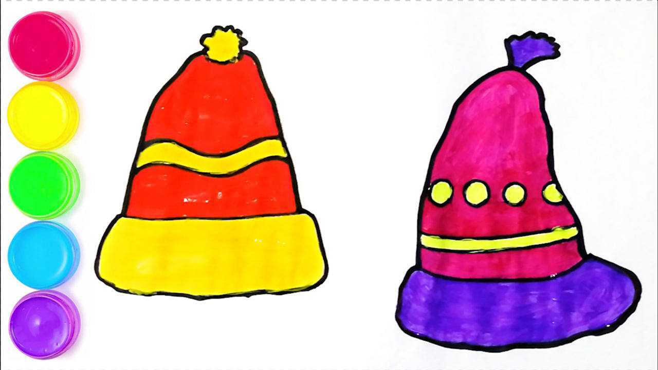 画画系列——怎样画儿童帽子
