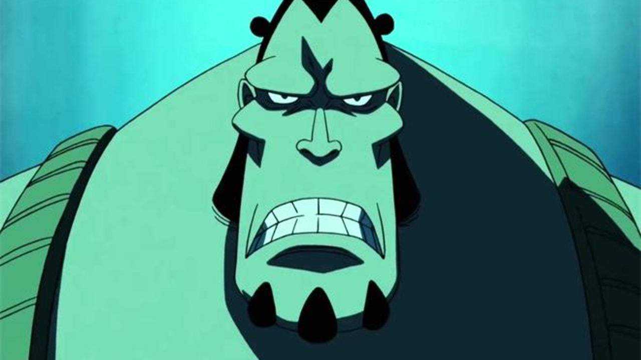 海贼王:白团第三番队队长~钻石乔兹,挡下鹰眼斩击,横撞大将,硬气_腾讯