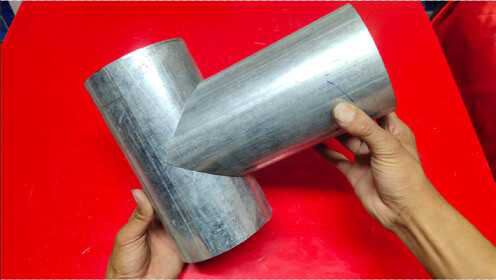 圆管马鞍口这样做,你见过没有,老师傅传下来的方法太实用了!
