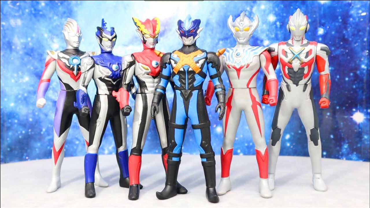 宇宙英雄奥特曼系列,奥特软胶豪华英雄玩具开箱