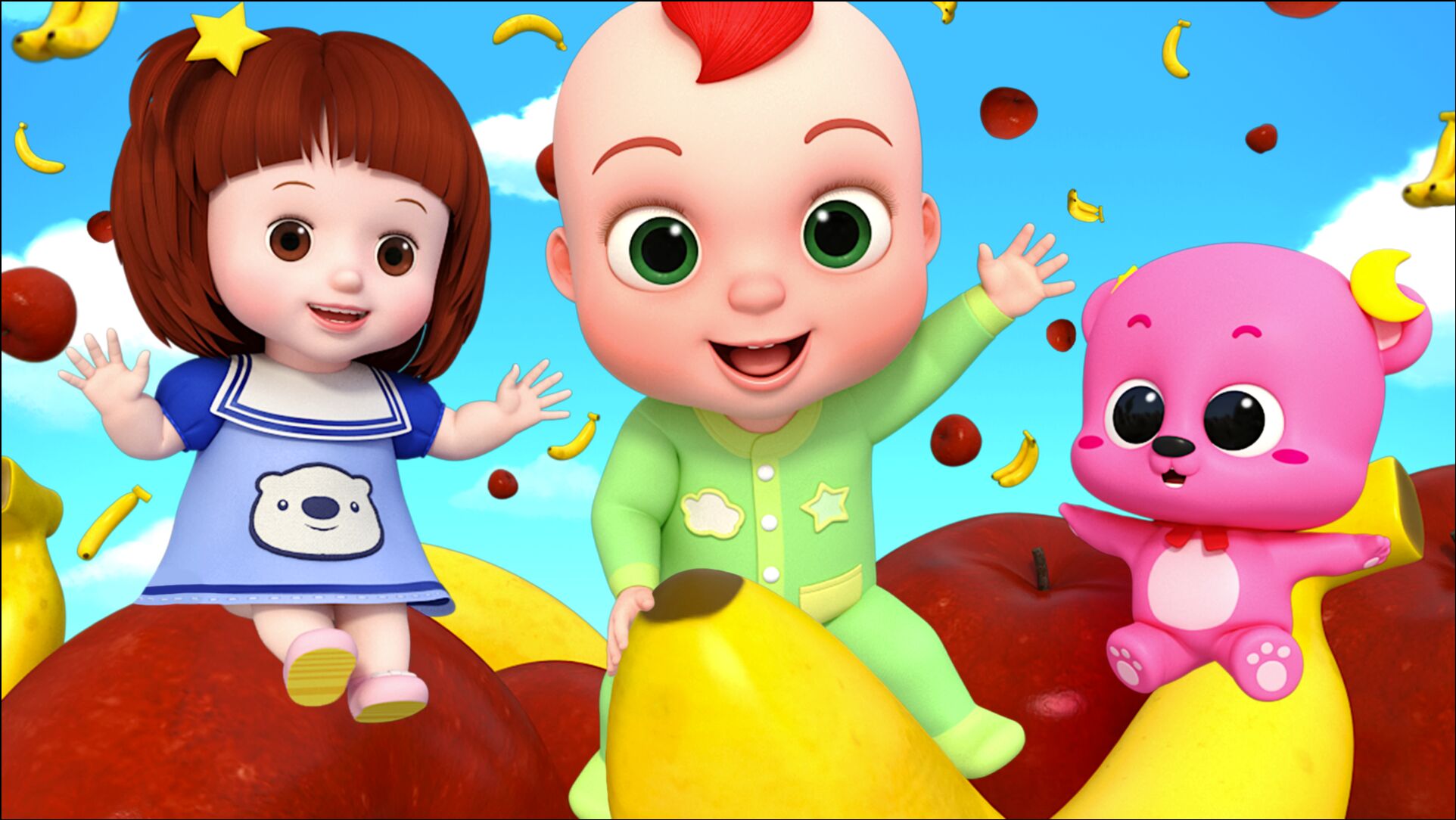 宝宝多莉和儿歌屋水果拼音游戏和我们是朋友