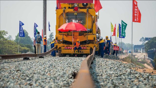 项目总投资500亿,中国修建中老铁路,基建狂魔当之无愧