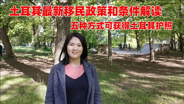 土耳其最新移民政策和条件解读:五种方式可获得土耳其护照