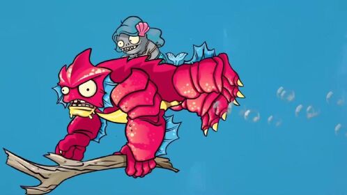 植物大战僵尸:僵尸游泳