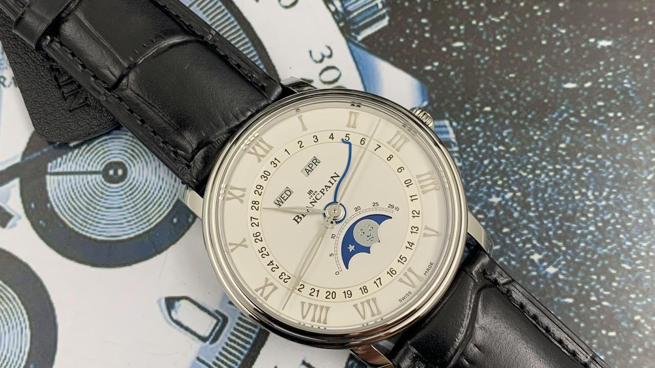 om厂宝珀6654月相v3测评视频